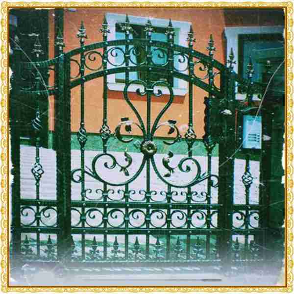 ornamental iron gates