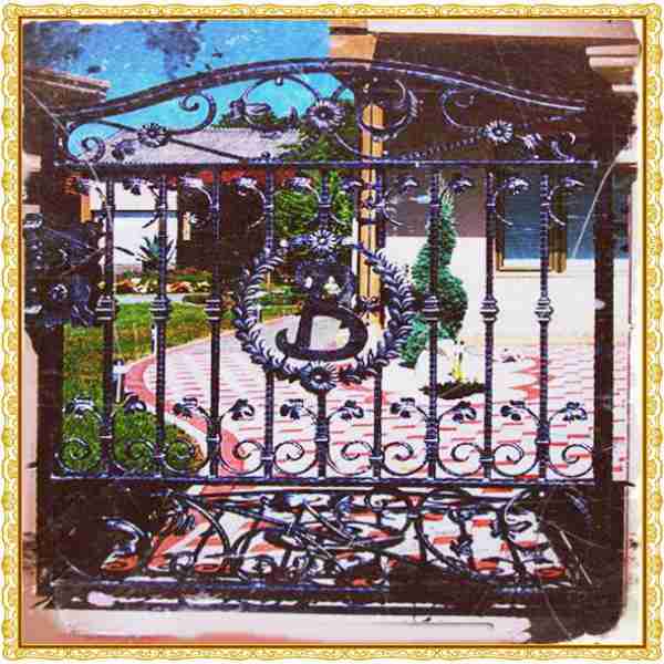 Stainless steel gates